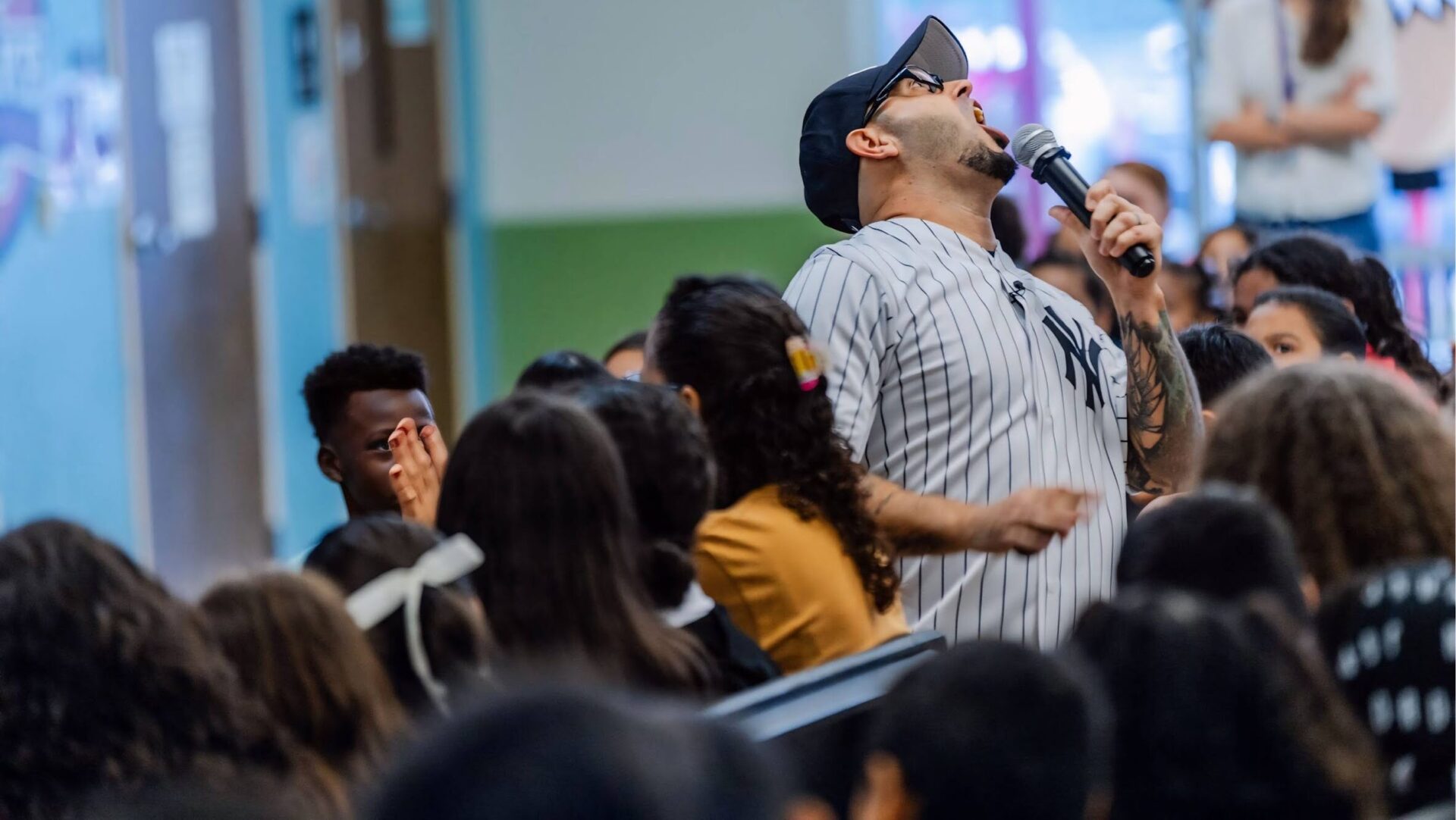 Top Youth Motivational Speaker Eddie Cortés Presentation Elementary School Assembly Speaker, Eddie Cortes, I'm Possible School Assembly Skit