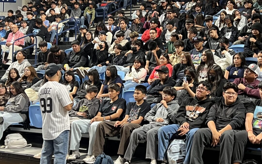 Resilience in Navajo Nation with Youth Motivational Speaker Eddie Cortés