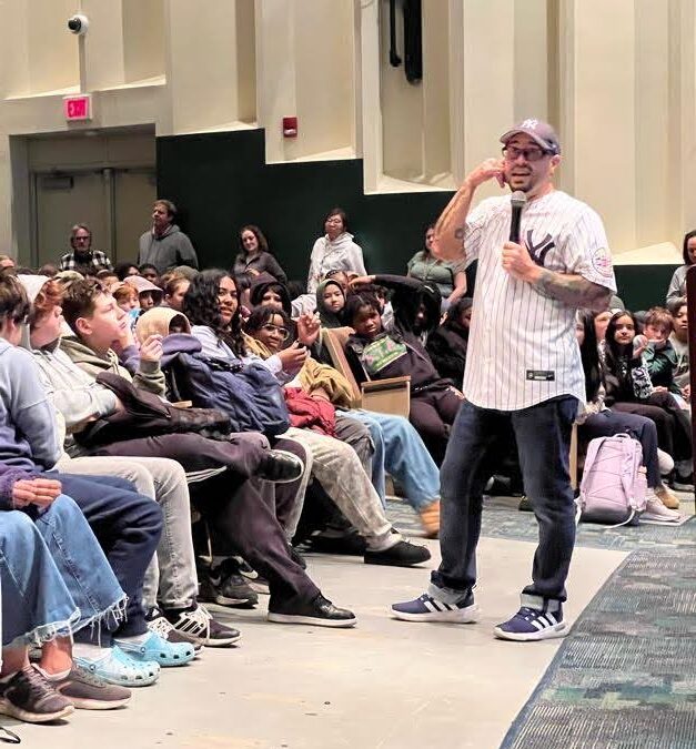 Motivational Youth Speaker in Connecticut: Eddie Cortés at Hamden Middle School
