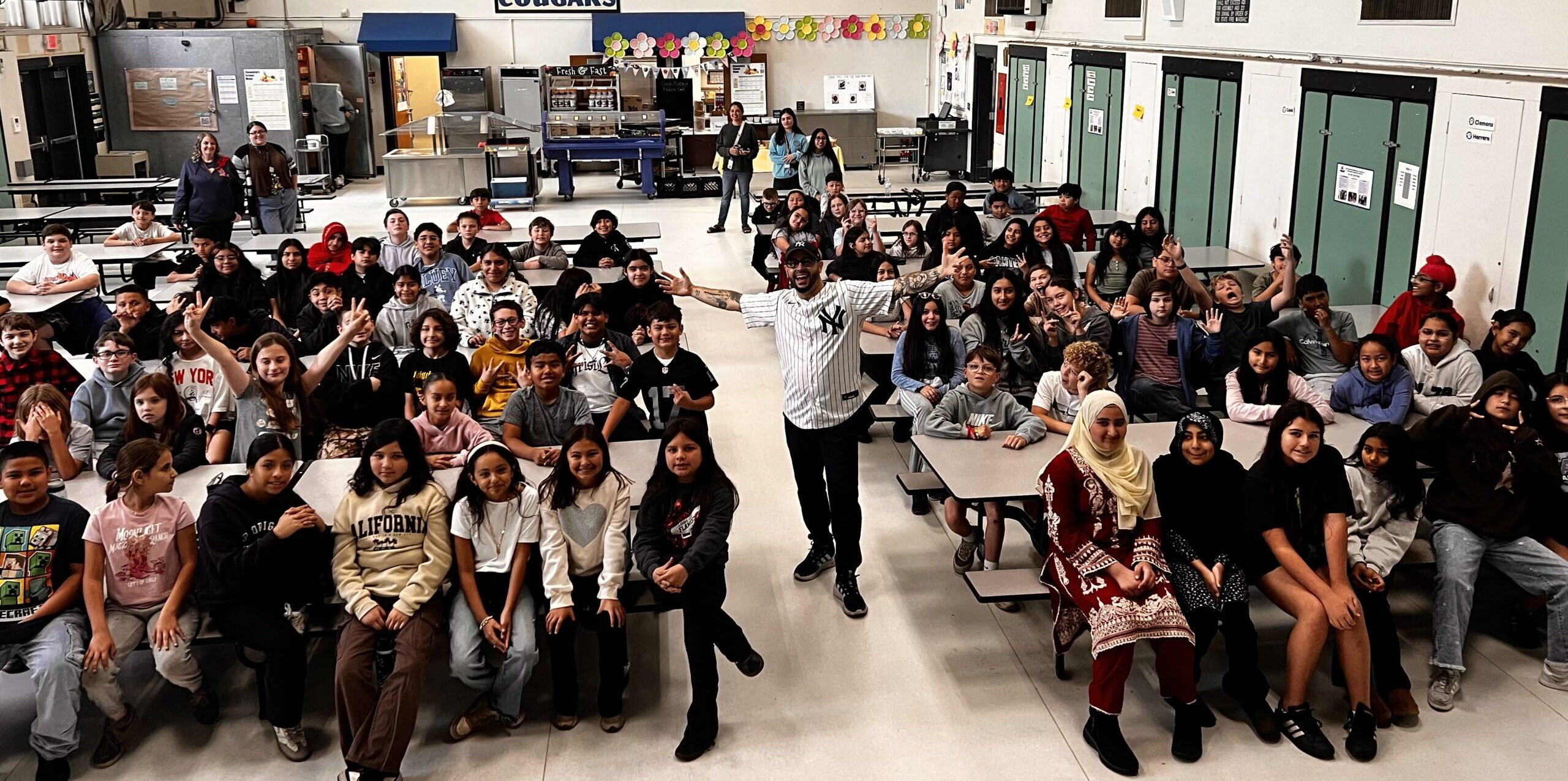 Motivational Youth Speaker in Connecticut: Eddie Cortés at Hamden Middle