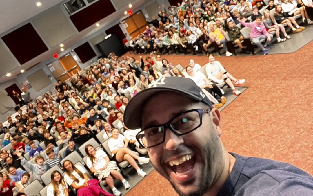 Motivational Youth Speaker Eddie Cortés at Spring Lake Intermediate School in Michigan