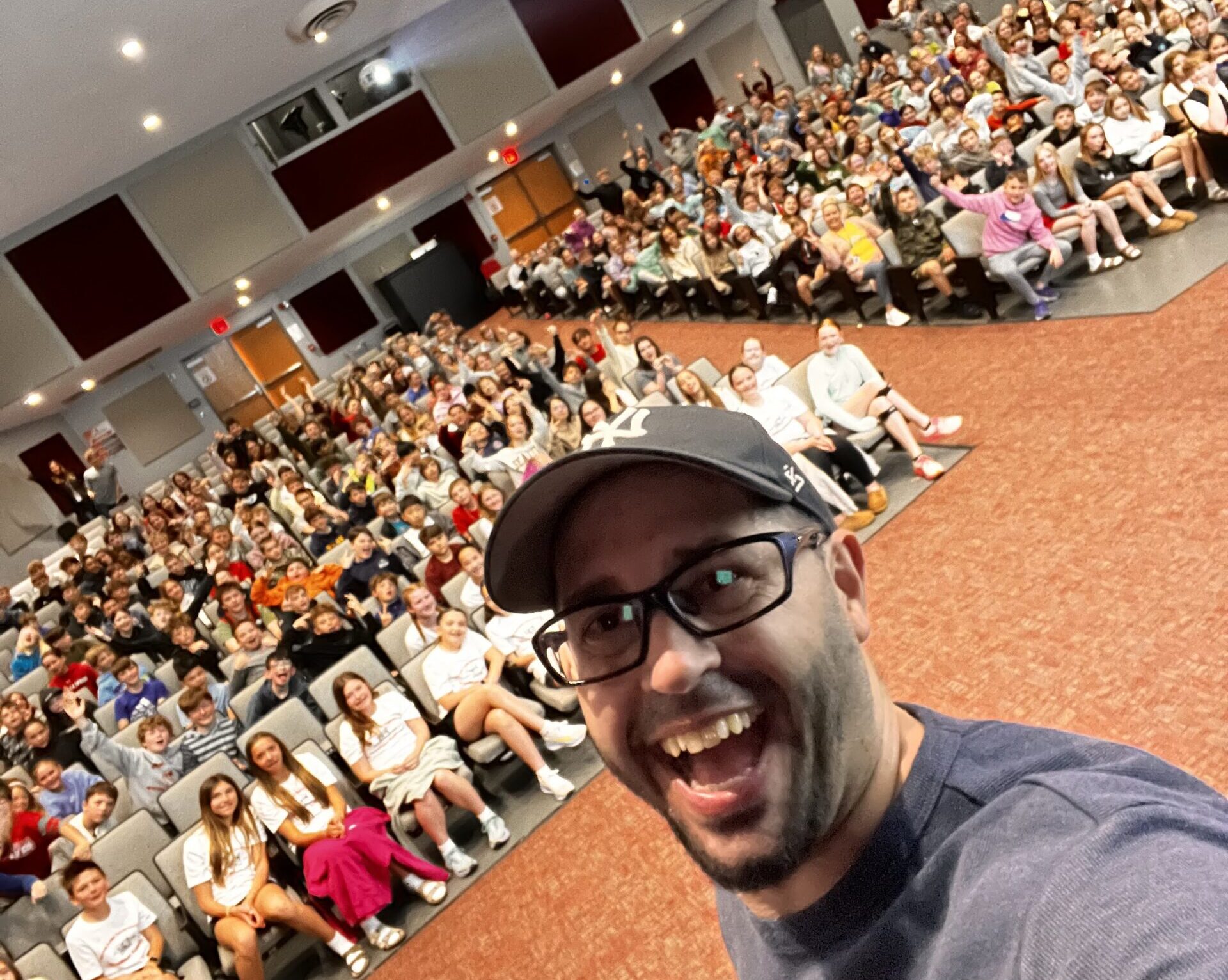 Motivational Youth Speaker in MI: Eddie Cortés at Spring Lake Intermediate