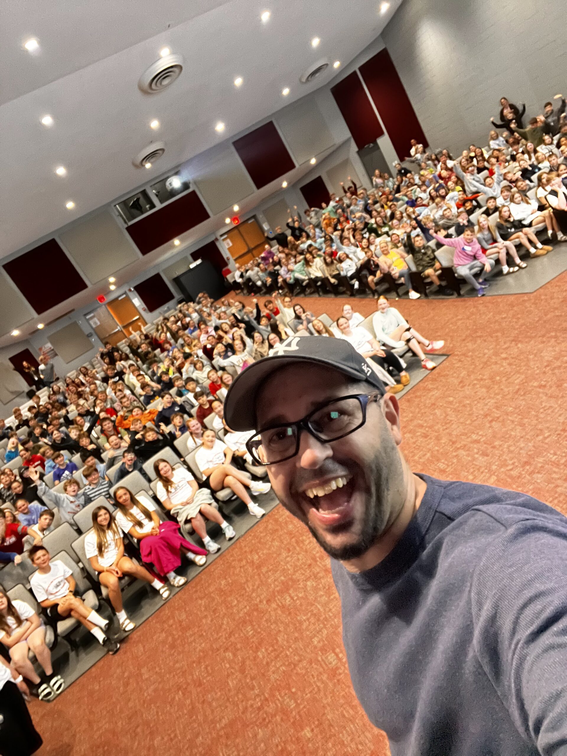 Motivational Youth Speaker in MI: Eddie Cortés at Spring Lake Intermediate
