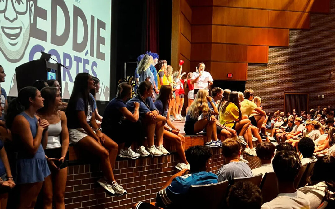 Motivational Youth Speaker Eddie Cortés at Hilliard Davidson High School in Ohio